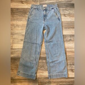 Everlane denim jeans wide leg worn 1-3 times